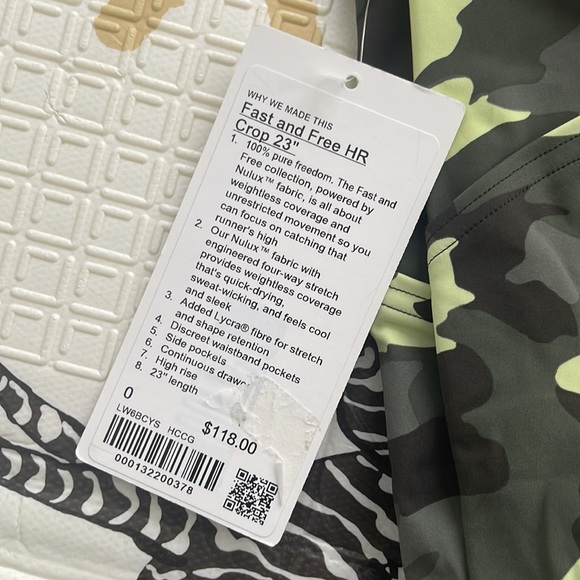 Lululemon Women’s Leggings 
Size 0 - Picture 3 of 3